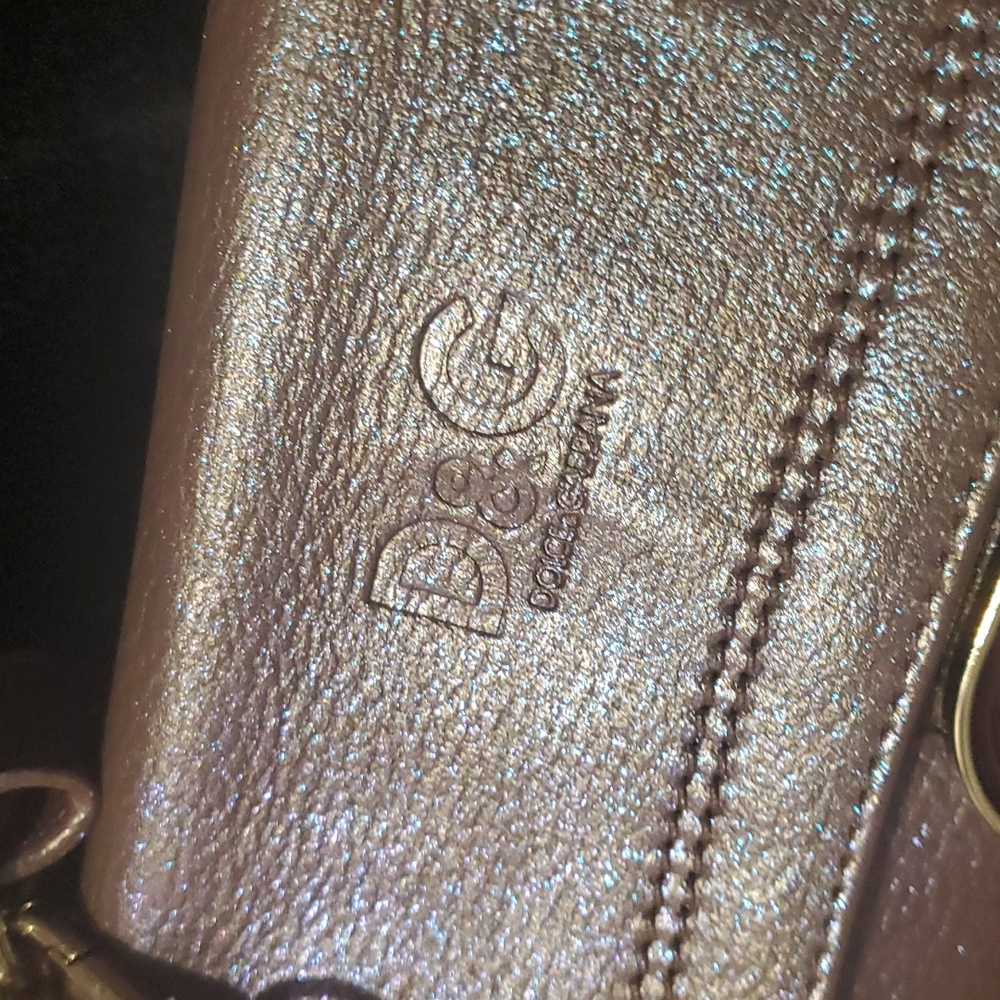 Dolce & Gabbana Bag With Chain Strap 2 Way Carry Top Handle Plus Sholder - Picture 9 of 17
